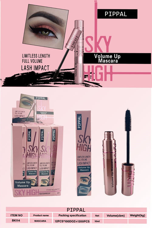 2-in-1 Sky High Eyeliner + Volumizing Mascara – Waterproof | Bold & Long Lashes in Seconds
