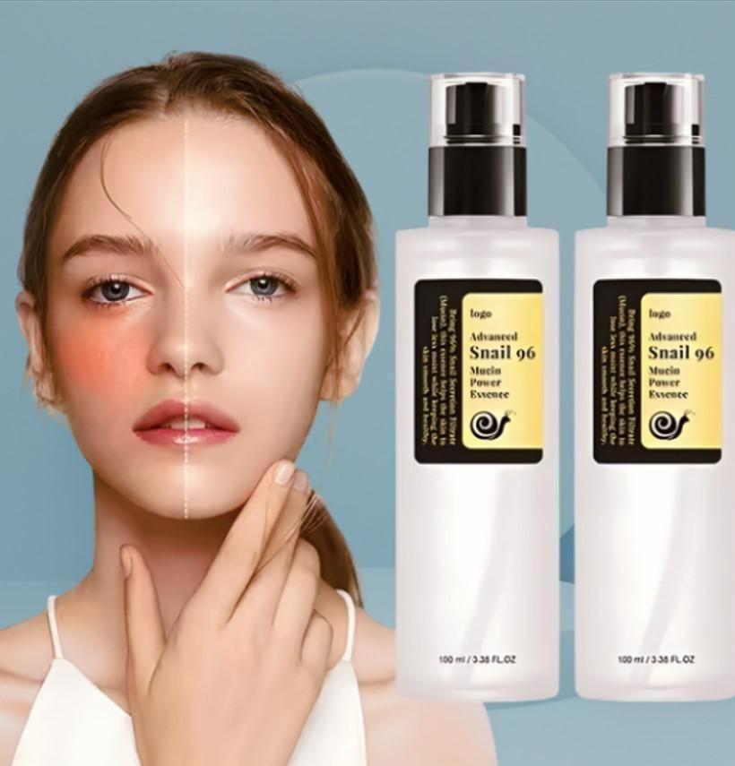 Snail 96 Mucin Essence (Pack of 2) – Glass Skin Glow, Hydration & Skin Repair