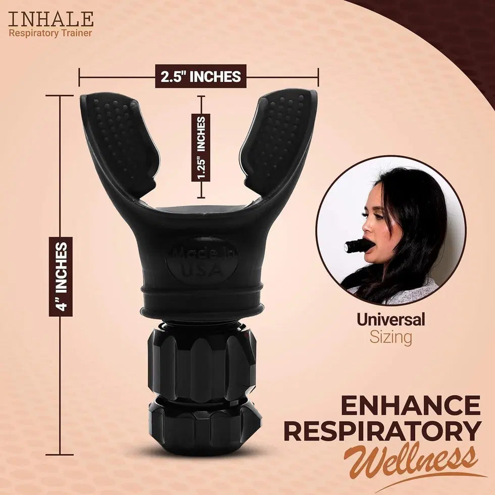 Breathing Exercise Device – Lung Strength Trainer | Improve Oxygen Level & Stress Relief
