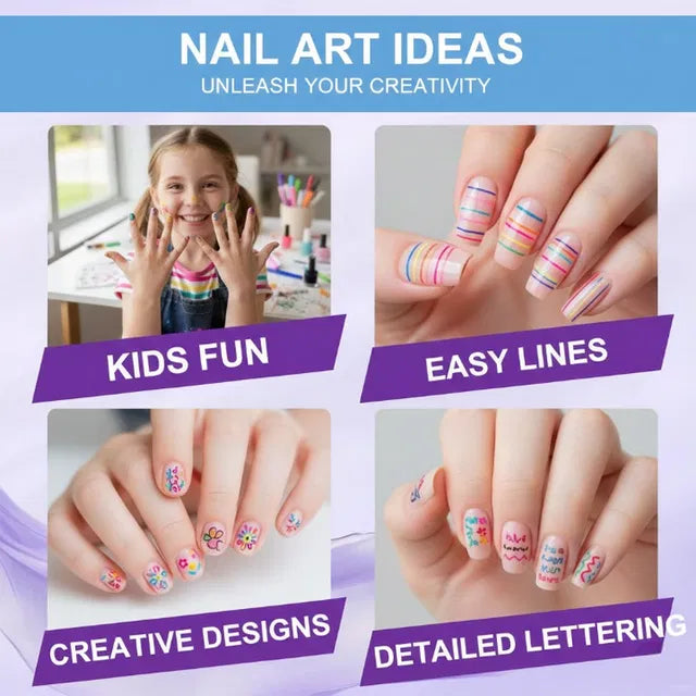 Colorful Nail Art Markers